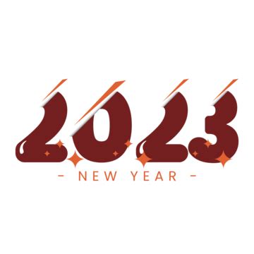 2023 Text Vector Art PNG, 2023 Logo Text, 2023, New Year, 2023 Logo PNG Image For Free Download