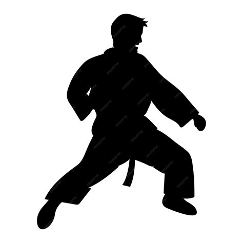 Premium Vector | Karate vector illustration design