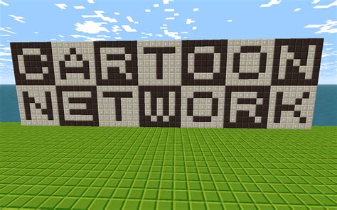 Cartoon Network 'Checkerboard' Logo in Minecraft by DalekOfBorg on DeviantArt