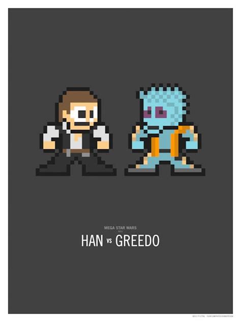 Pixelated Star Wars Character Themed Illustrations | Gadgetsin