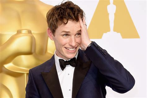 Eddie Redmayne Was Even More Endearingly Goofy Backstage at the Oscars | Vanity Fair