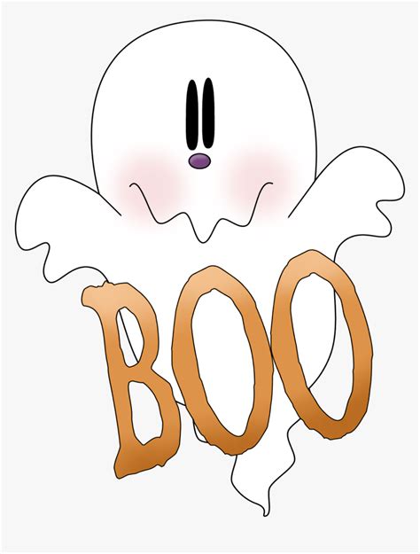 Transparent Cute Halloween Ghost Clipart, HD Png Download , Transparent Png Image - PNGitem