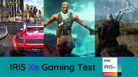 Intel Iris XE Graphics Gaming Test (2021) - YouTube