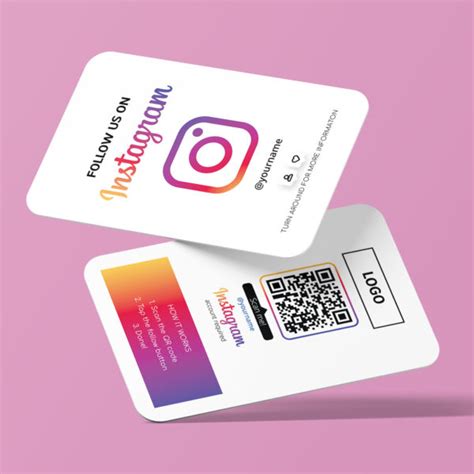 Instagram Business Cards with QR Code | truzzer