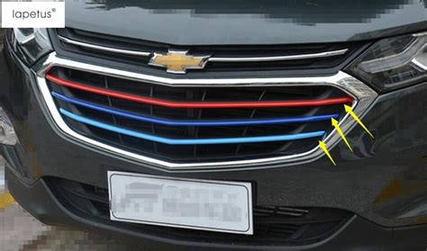 Lapetus Accessories For Chevrolet Equinox 2017 2018 2019 Front Head Grille Grill Decoration ...