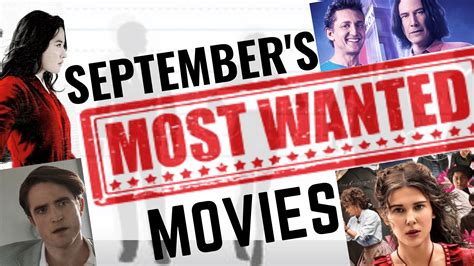 Most Wanted Movies - September 2020 - We Talk Film