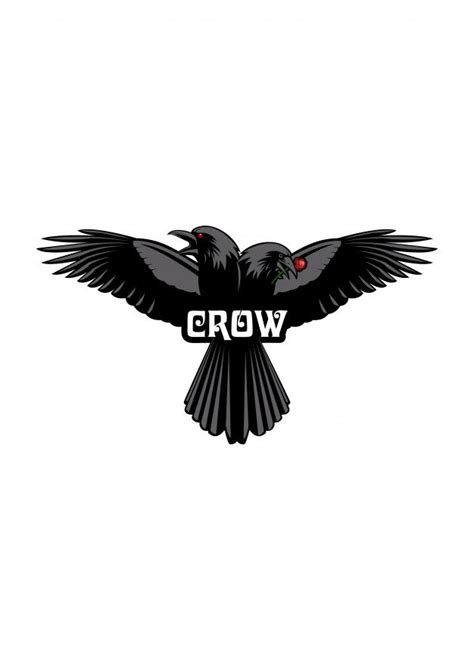 Crow logo Premium Vector | Premium Vector #Freepik #vector #logo #vintage #texture #nature ...