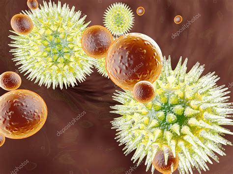 Virus vs Immune system — Stock Photo © Spectral #5937098