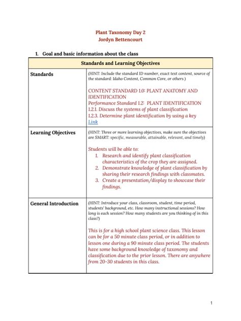 2023 Spring - Lesson Plan Template | PDF | Lesson Plan | Learning