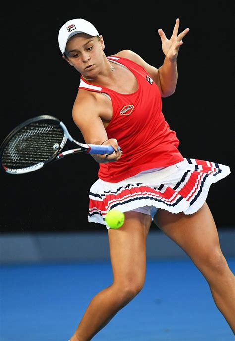 ASHLEIGH BARTY at Australian Open Tennis Tournament in Melbourne 01/18 ...