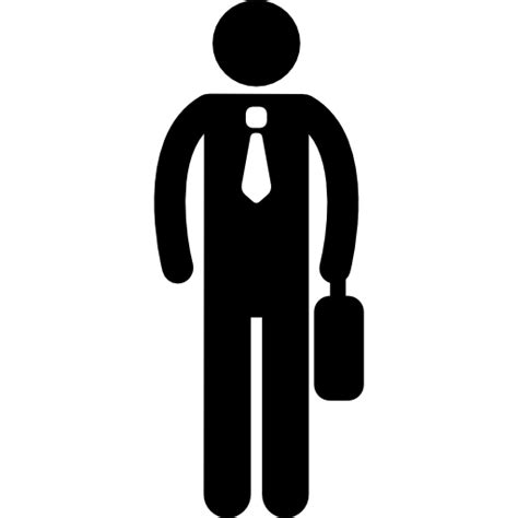 Free Icon | Office worker silhouette