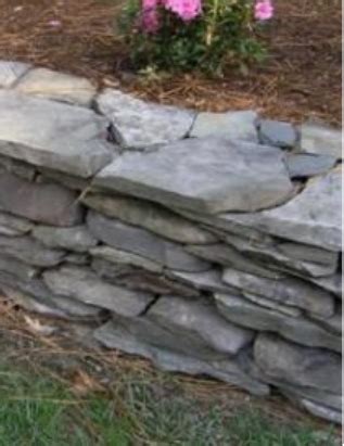 Build DIY flagstone retaining wall of 2 to 3-inch high rocks! | Rock & Gravel Boutique