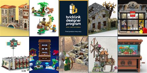 レゴのクリエイタープログラム「BrickLink Designer Program: 2021」が開催―上位5アイデアを実際に製品化 | 知財図鑑