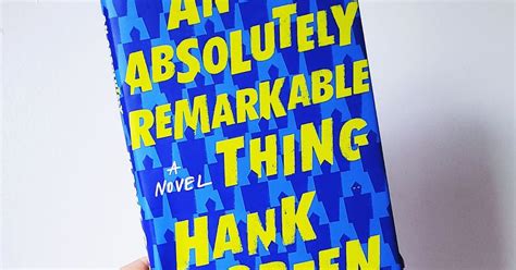 an absolutely remarkable thing // hank green | Books [Read] By Les