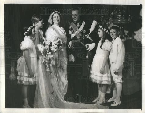 1937 Princess Juliana Prince Bernhard Wedding Holland - Historic Images