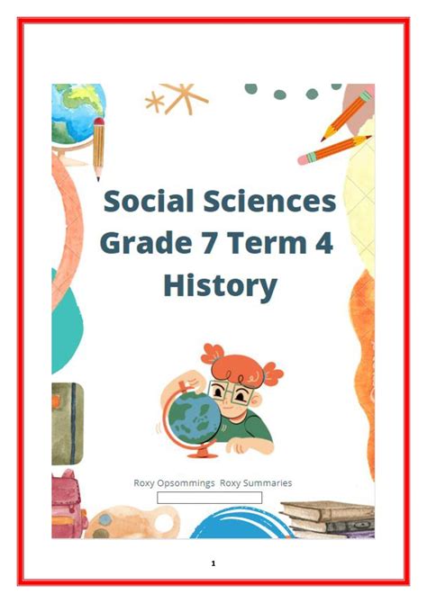 History grade 7 Term 4 Summary • Teacha!