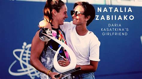 Who is Natalia Zabiiako - the girlfriend of Daria Kasatkina?