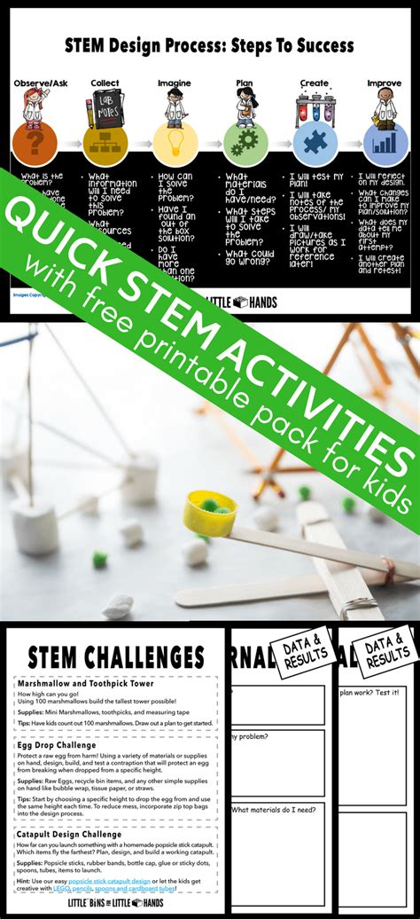 Paper Bag STEM Challenges Week with STEM Activities for Kids