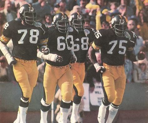 THE Steel Curtain - Dwight White, Ernie Holmes, L. C. Greenwood and Mean Joe Greene | Pittsburgh ...