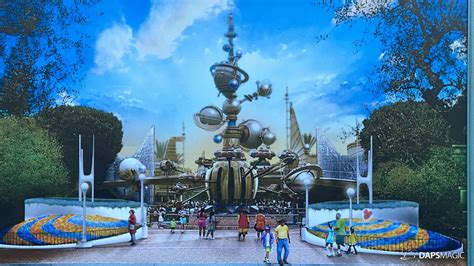 Disneyland Unveils New Tomorrowland Entrance Concept Art!