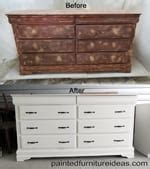 Painted Furniture Ideas | What to Look For in a Dresser Makeover - Painted Furniture Ideas