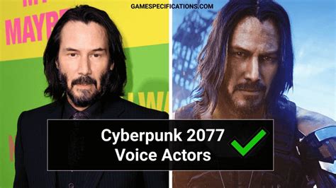 All Cyberpunk 2077 Voice Actors Revealed - Game Specifications