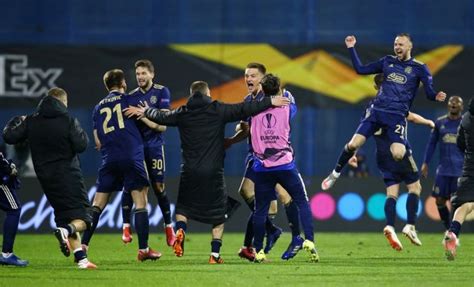 PIX: Zagreb stun Tottenham, Manchester United edge Milan - Rediff Sports