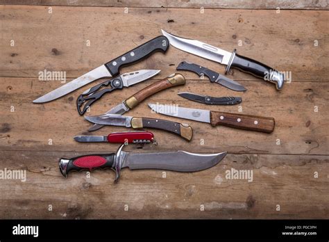 A collection of knives Stock Photo - Alamy