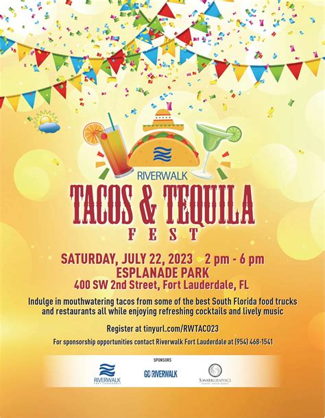 Riverwalk Tacos & Tequila Fest | Las Olas Association