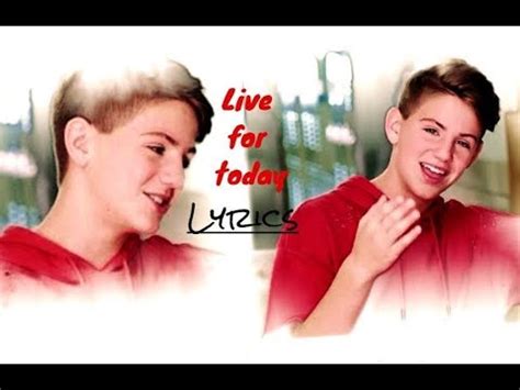 MattyBRaps - Live For Today (Lyrics) - YouTube