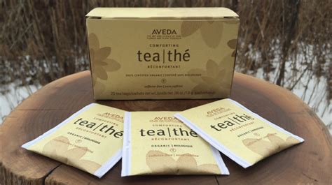 Aveda Comforting Tea with Ayurvedic licorice root and peppermint to revitalize and relax. | Produits