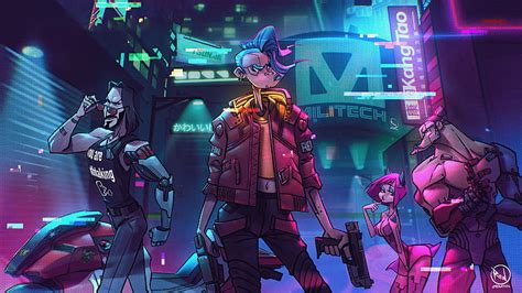 Cyberpunk 2077 Game Illustration, cyberpunk-2077, 2021-games, games ...