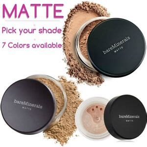 Bare Escentuals MATTE Bare Minerals Foundation SPF XL 8g 6g 7 Colors Large Jar | eBay