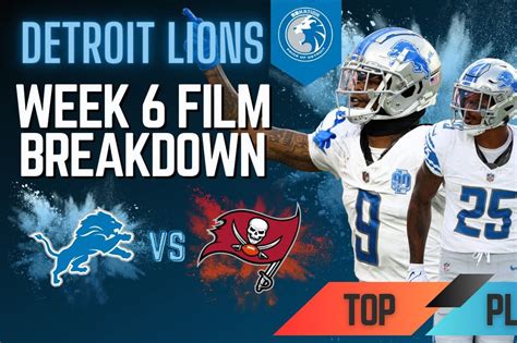 Film breakdown: 5 key plays from Detroit Lions vs. Tampa Bay Buccaneers ...