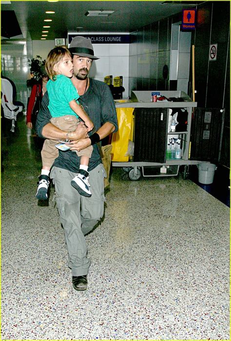 Colin Farrell & Son James Fly Home: Photo 477531 | Photos | Just Jared ...