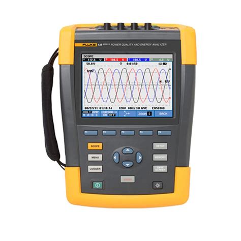 Fluke 435 Series II Power Quality Analyzer • Fluke 435 Rental Available