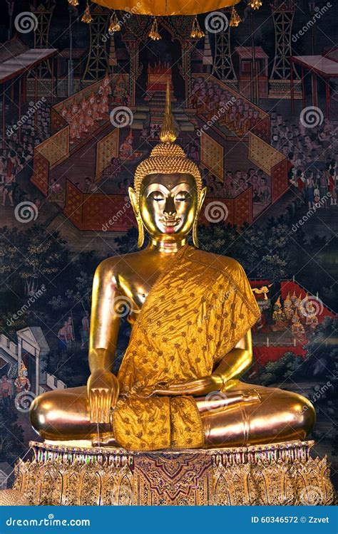 Wat Phra Kaew in Bangkok, Thailand Stock Photo - Image of buddha, painting: 60346572