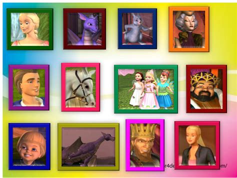 rapunzel characters in wall frames by coolgirl15 - Barbie Movies Photo ...