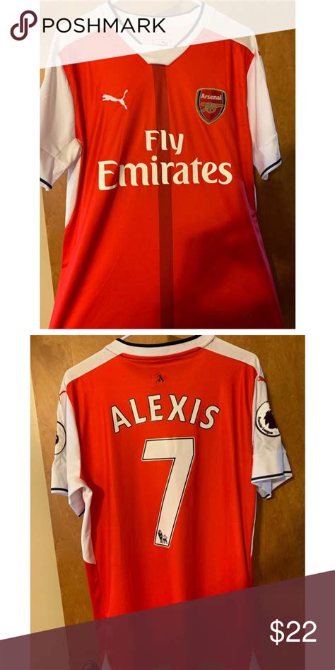 Men’s Alexis Sanchez Arsenal Jersey | Arsenal jersey, Alexis sanchez ...