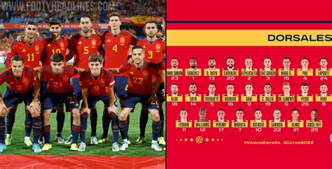 Pedri 26, Gavi 9?!? Spain 2022 World Cup Shirt Numbers Announced - Footy Headlines