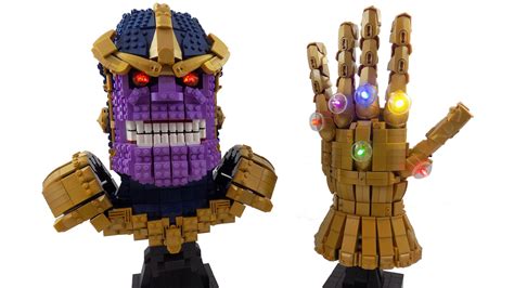 LEGO Thanos Wields The Power of The LEGO Infinity Gauntlet — GeekTyrant