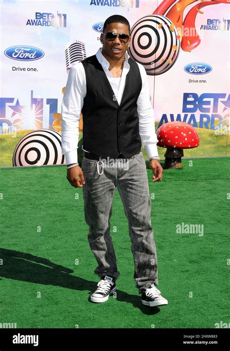 Nelly at the 2011 BET Awards, held at the Shrine Auditorium, Los ...