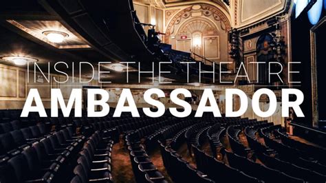 Step Inside Broadway’s Ambassador Theatre | Playbill