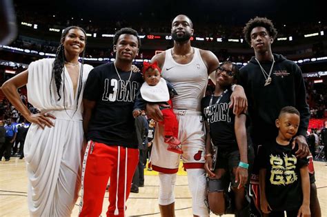 Dwyane Wade says it was 'so fitting' to end NBA career with wife Gabrielle Union and daughter ...