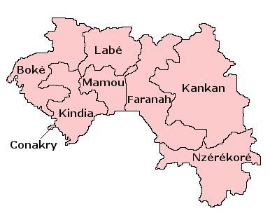 ギニアの行政区画 - Wikipedia
