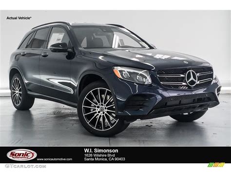 2018 Lunar Blue Metallic Mercedes-Benz GLC 300 #127401774 Photo #4 ...