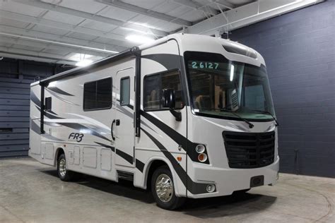 2017 Forest River FR3 29DS Gas Class A Motorhome RV Sale priced Outside Kitchen | Motorhome ...