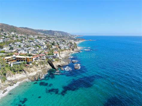 Aerial View of Laguna Beach Coastline, California Stock Image - Image of aerial, california ...