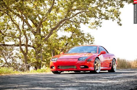 1997 Mitsubishi 3000GT VR-4 with Work Meister SP1s