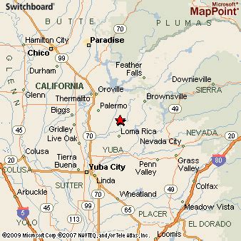 Where is Bangor, California? see area map & more